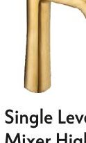 Single Lever Basin Mixer High