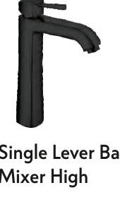 Single Lever Basin Mixer High