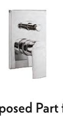 Exposed Part for High Flow/3 Inlet Div