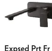 Exposed Part for Concealed Basin Mixer + Handle For SLBM WM