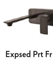 Expsed Prt Fr Conc. Basin Mixer + Handle For SLBM WM
