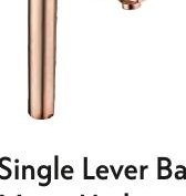 Single Lever Basin Mixer High