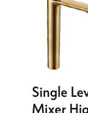 Single Lever Basin Mixer High