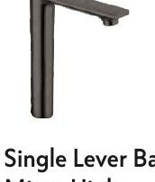 Single Lever Basin Mixer High