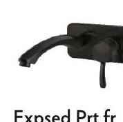 Exposed Part for Concealed Basin Mixer + Handle For SLBM WM