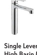 Single Lever High Basin Mixer