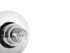 Dual Flow Concealed Flush Valve Round