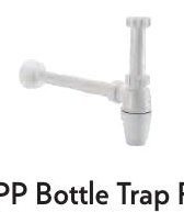 PP Bottle Trap Round with 300X300mm pipe
