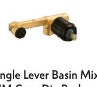 Single Lever Basin Mixer WM Conc Div Body