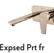 Expsed Prt fr Conc. Basin Mixer + Handle For SLBM WM