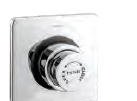 Concealed Flush Valve Round