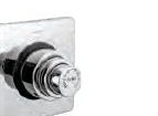 Dual Flow Concealed Flush Valve Square