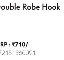 Double Robe Hook