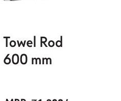 Towel Rod