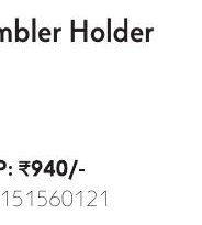 Tumbler Holder