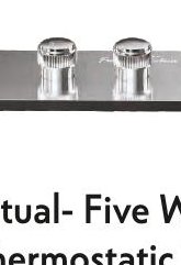 Three Way Thermostatic Divertor