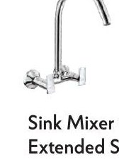 Sink Mixer with Extended Spout