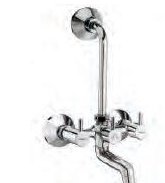 Wall Mixer with Provision for O/H Shower