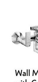 Wall Mixer with Crutch