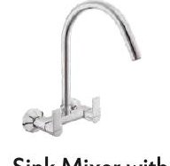 Sink Mixer with Extended Spout