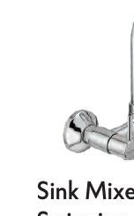 Sink Mixer with Swinging Spout