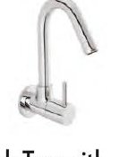 Sink Tap with Swinging Spout WM