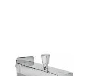 Bath Tub Spout with Button Attachment for Telephonic Shower
