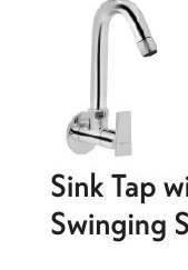 Sink Tap with Swinging Spout