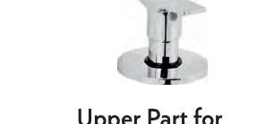 Upper Part for Concealed Stop Cock