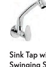 Sink Tap with Swinging Spout