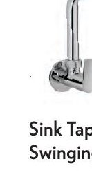 Sink Tap with Swinging Spout