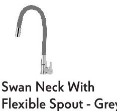 Swan Neck With Flexible Spout