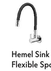 Hemel Sink Cock With Flexible Spout