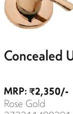 Concealed Upper Part
