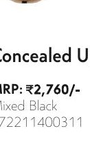 Concealed Upper Part
