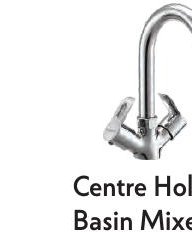 Centre Hole Basin Mixer