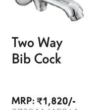 Two Way Bib Cock