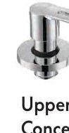 Upper Part for Concealed Stop Cock