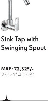 Sink Tap with Swinging Spout WM