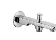 Bath Tub Spout with Button