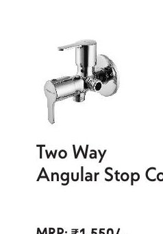 Two Way Angular Stop Cock