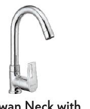Swan Neck with Swinging Spout