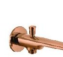 Bath Tub Spout with Button
