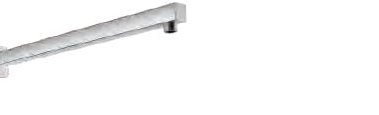 Square SS Shower Arm