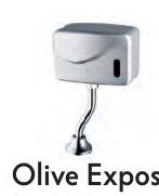 Olive Exposed Sensor for Urinal