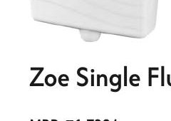Zoe Single Flush