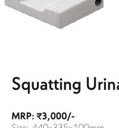 Squatting Urinal