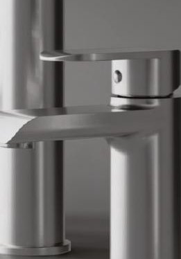 Short basin mixer