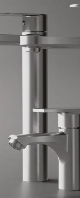 Tall body basin mixer